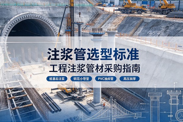 兴山注浆管选型标准