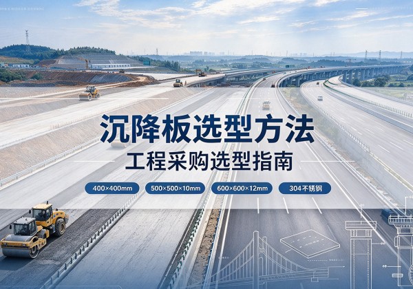 兴山沉降板选择方法