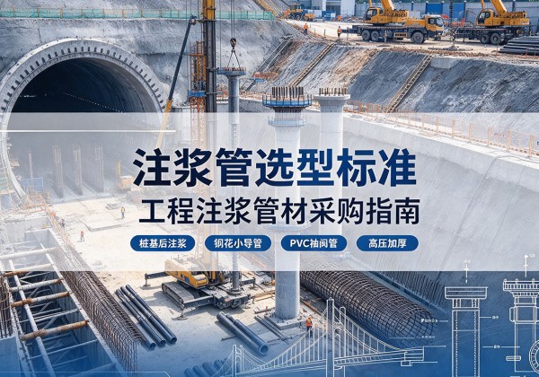 兴山注浆管选型标准